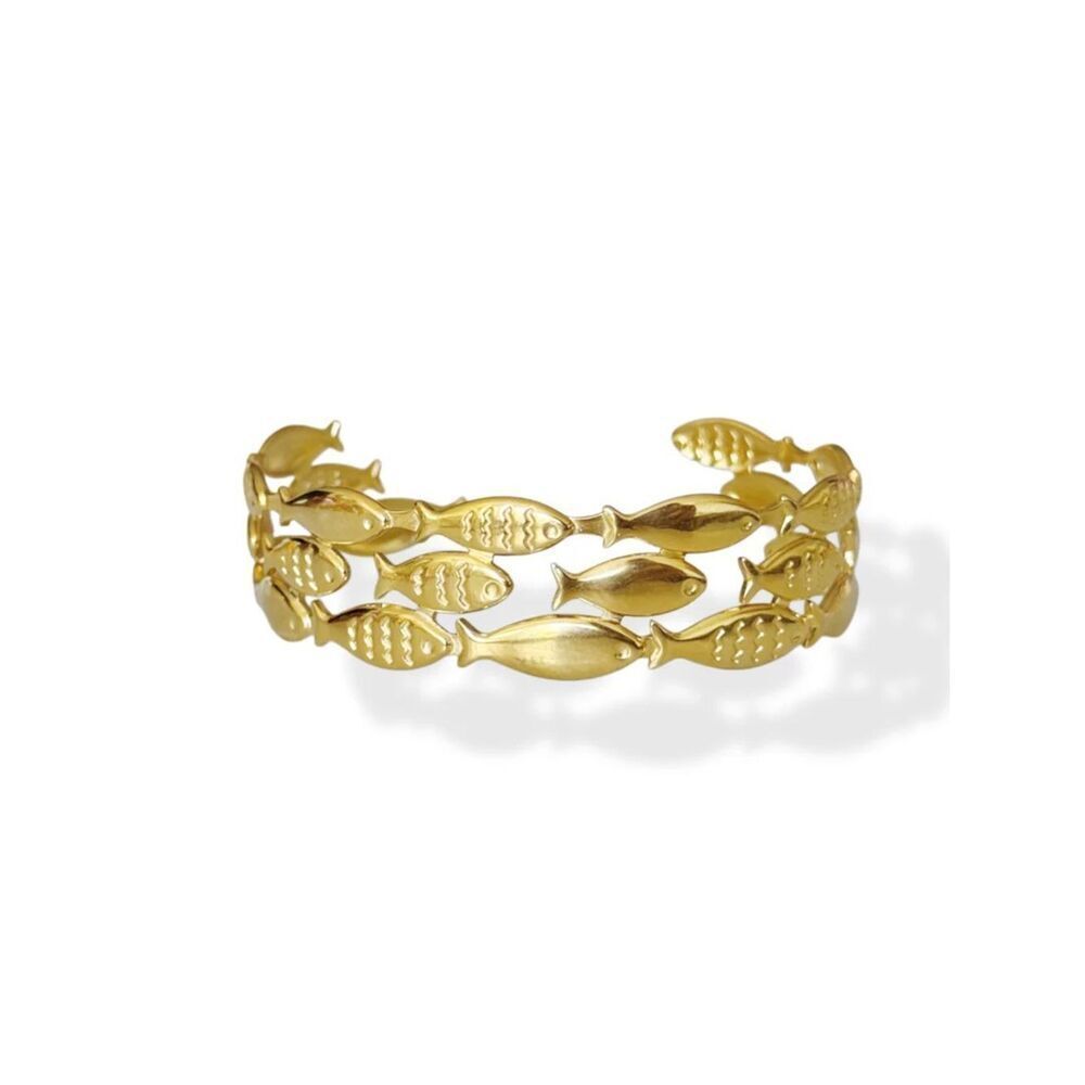 Fish Cuff Bracelet N2098